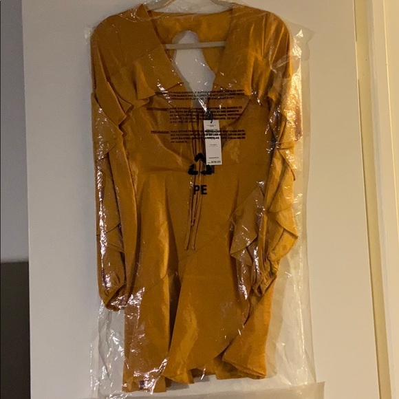 BCBGeneration Ruffle Trimmed Cocktail Dress - Picture 4 of 4